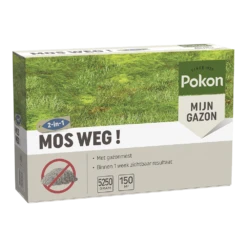 Pokon Mos Weg! 5,25kg Voor 150mu00b2 - Onkruid En Aanslag
