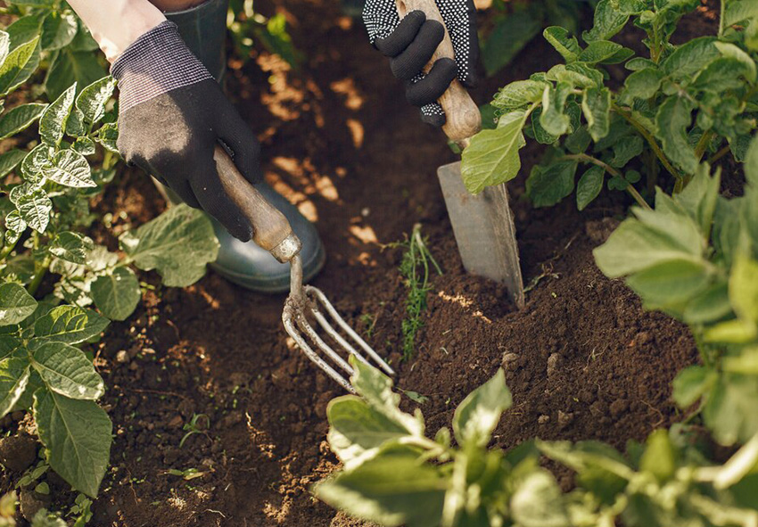 Gardena Winkel -Gardena Winkel mulching 1